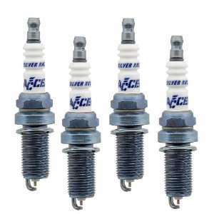  Accel 426S Silver Tip Racing Spark Plug   Pack of 4 