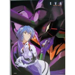   Anime Evangeliion Eva Glossy Laminated Poster #4318 