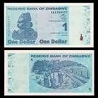 ZIMBABWE P 92 UNC 1 DOLLAR ND (2009