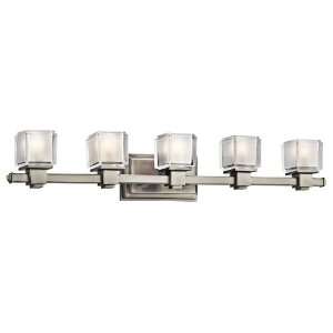  Kichler Lighting 45245NI 5 Light Rocklin Bathroom Light 