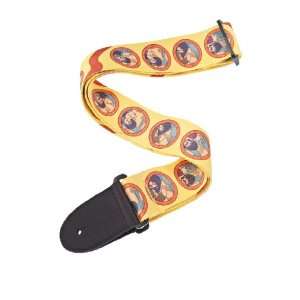   Beatles Woven Guitar Strap, Yellow Submarine: Musical Instruments