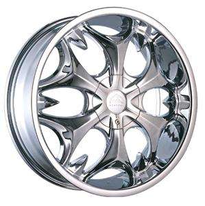 Wheel +FREE Tire Pkg 22 inch Chrome 6x135 6x139.7 B15  