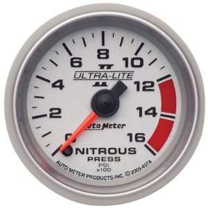  Auto Meter 4974 Ultra Lite II Full Sweep Electric Nitrous 