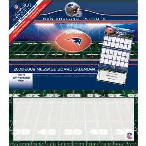   Patriots NFL 17 Month Message Board Calendar: Sports & Outdoors