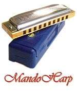 MandoHarp   Hohner Diatonic Harmonica   532/20 Blues Harp MS