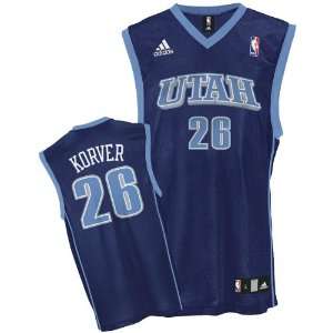  adidas Utah Jazz Kyle Korver Replica Road Jersey: Sports 