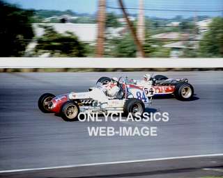 68 LANGHORNE PA OFFY DIRT CAR & REAR ENGINE PHOTO INDY  