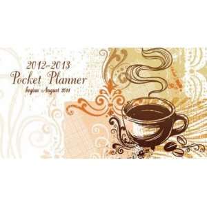  (4x7) Coffee 2012 13 Pocket Planner Calendar