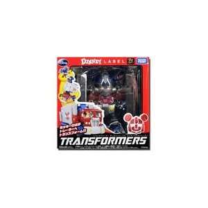  Transformers Disney Label Mickey Mouse Trailer Figure 
