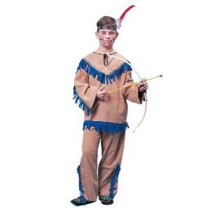  Forum Novelties F52815 M Indian Boy Child Costume Size 