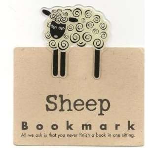    Re Marks Clip Over the Page Bookmark   Sheep
