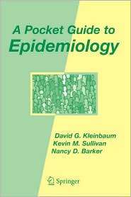 Pocket Guide to Epidemiology, (0387459642), David G. Kleinbaum 