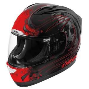   Alliance Full Face Motorcycle Helmet Red Threshold Small S 0101 5433