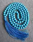 108 Howlite Turquoise Beads Buddhist Prayer Male Neckla  