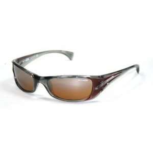 Arnette Sunglasses Stance Grey with Metal Dark Red Element 