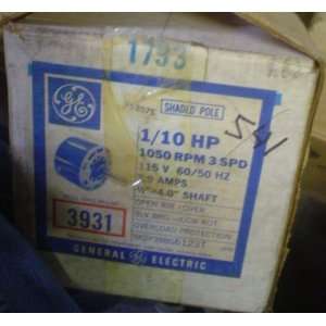  Motor General Electric 5KSP39BG6123T 115, 1, 60 HP 0.1 RPM 