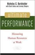 Ultimate Performance Measuring Human Resources at Work