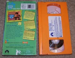 Blues Clues 4 VHS ABCs and 123s,Story Time, Bluestock 