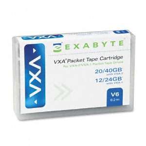  Exabyte : Tape Ctdg VXA 8mm 62m 12/24GB V6 driveV6 drive 