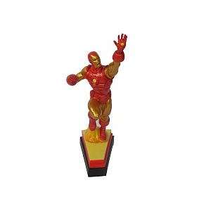    Avengers Resin Figures   Iron Man on Letter Base V Toys & Games