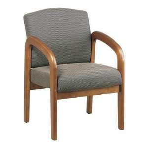  Medium Oak Finish Visitors Chair (special order) Fabric 