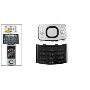   Silver Tone Trackpad Black Number Keypad for Nokia 6700S: Electronics