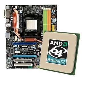  MSI K9N2 SLI Platinum Motherboard & AMD Athlon 64 