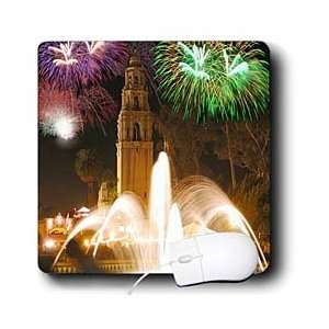  Sandy Mertens California   Balboa Park Tower Fireworks and 