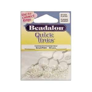  Beadalon Connectors Quick Links Small Silver 65pc: Arts 