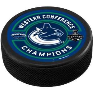  2011 NHL Western Conference Champions Hockey Puck  Sports