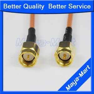 15cm SMA male to male RF Pigtail Coaxial Cable RG316  