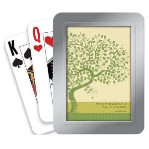   Earth Tree Deluxe Playing Cards, Multicolored (71100): Office Products