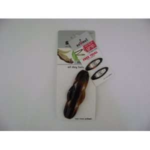  SCUNCI BARRETTE NO SLIP GRIP FOR FINE HAIR BROWN W/ BONUS 