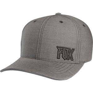   : Fox Racing Carbon Copy Flexfit Hat   Large/X Large/Grey: Automotive