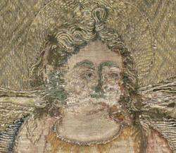17th C. Italian Tapestry Vestment of Saint Gold Threads  