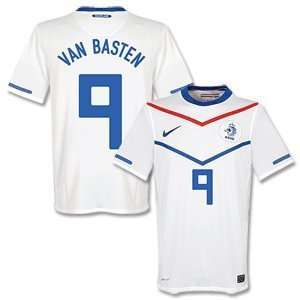   10 11 Holland Away Jersey Van Basten 9 (Fan Style)