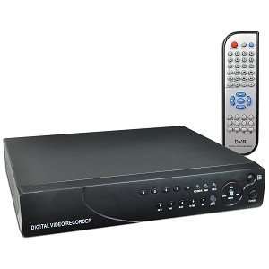  8 Channel Standalone Network DVR Surveillance Kit w/Remote 