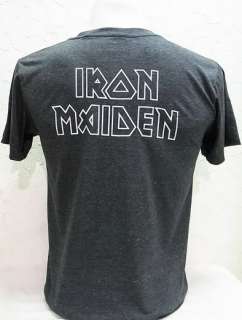 Iron Maiden VIRTUAL XI Nice Cool Men Thin&Soft Elastic Jersey T Shirt 