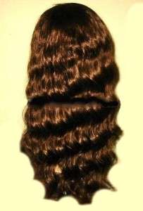 VIRGIN INDIAN REMY HUMAN HAIR FULL LACE BODY WAVE WIG  