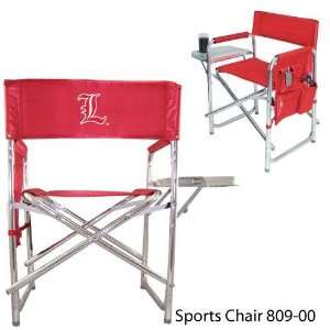   302 University of Louisville Embroidered Sports Chair Red: Electronics