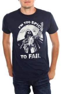  Star Wars Darth Vader Too Epic To Fail T Shirt: Clothing