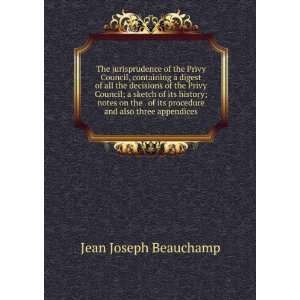   its procedure and also three appendices Jean Joseph Beauchamp Books