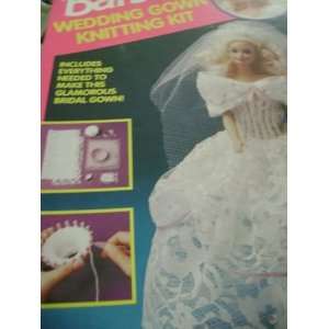  Barbie Wedding Gown Knitting Kit Toys & Games