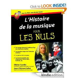 Histoire de la musique Pour les Nuls (French Edition) JEAN CLEMENT 