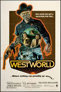 Westworld 1973 Original U.S. One Sheet Movie Poster  