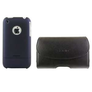   for iPhone 3G/3GS   Sapphire Blue/Black Cell Phones & Accessories