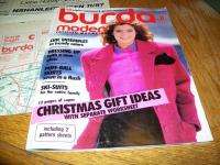 BURDA Fashion Magazine GERMAN English Nov 1987  