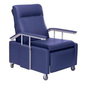    Arm Flat Back Recliner, 3 Position, Doe Skin