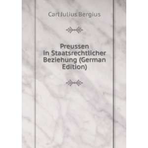   Beziehung (German Edition): Carl Julius Bergius: Books