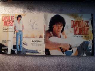 DAVID LEE MURPHY FISH AINT BITIN (PROMO/1 SONG)  